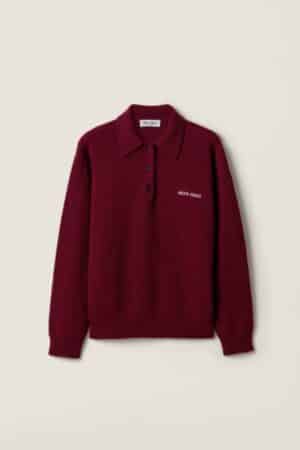 [미우미우] 캐시미어 폴로 스웨터 MMLB71_17SA_F0399_S_OOO