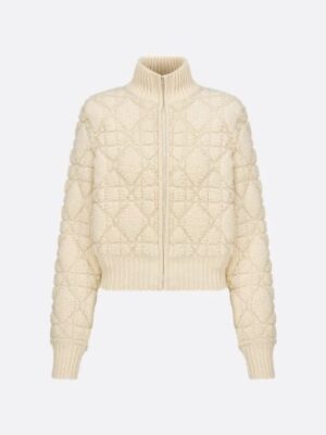 [디올] 매크로까나쥬 지퍼 가디건 254V20AM340_X0200