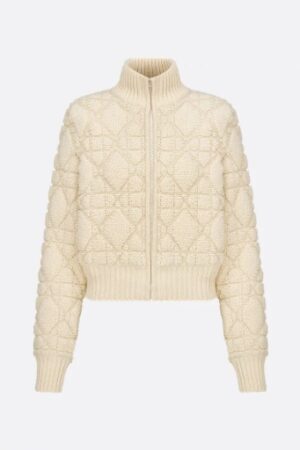 [디올] 매크로까나쥬 지퍼 가디건 254V20AM340_X0200