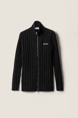 [미우미우] 울과 캐시미어 가디건 MMF01K_17JA_F0308_S_OOO