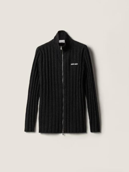 [미우미우] 울과 캐시미어 가디건 MMF01K_17JA_F0308_S_OOO