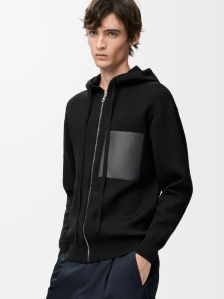 [로에베] 울 지퍼 후드티 H526Y16KAS