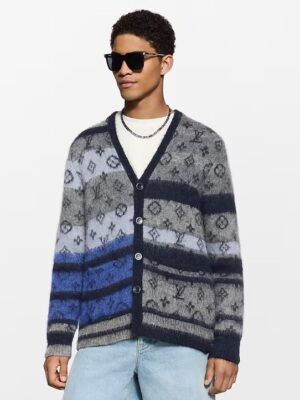 [루이비통] 모노그램 모헤어 가디건