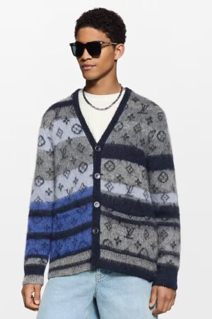 [루이비통] 모노그램 모헤어 가디건