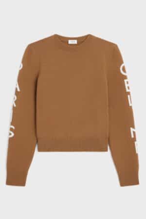 [셀린느] 울 캐시미어 크루넥 스웨터 RX0HS2I93.GHO4