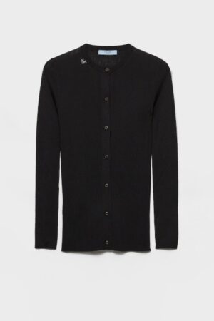 [프라다] 골지 니트 울 가디건 P25O06_18PX