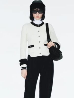 [샤넬] 캐시미어 울 자켓 P79691