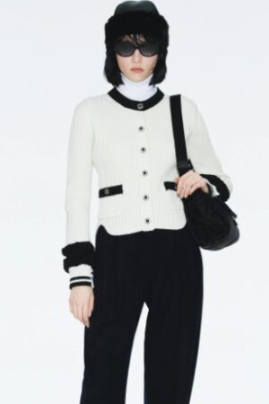 [샤넬] 캐시미어 울 자켓 P79691