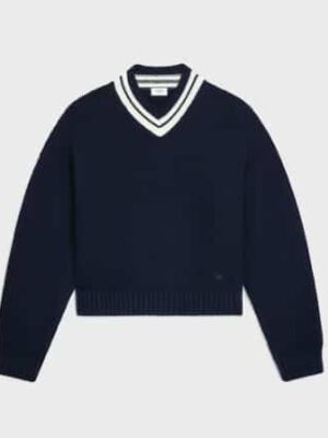 [셀린느] 캐시미어 V넥 스웨터 RY0RC0V09.07MW