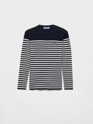 [프라다] 줄무늬 울 스웨터 P24Z2Q_19IH_F022X_S_OOO