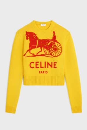 [셀린느] 캐시미어 크루넥 스웨터 RY0SV1261.14YD