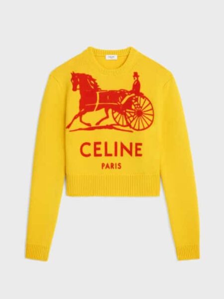 [셀린느] 캐시미어 크루넥 스웨터 RY0SV1261.14YD