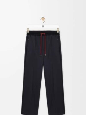 [로에베] 울 허리끈 조절 바지