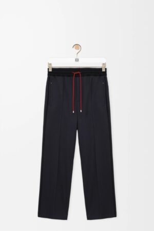 [로에베] 울 허리끈 조절 바지