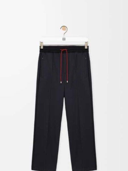 [로에베] 울 허리끈 조절 바지