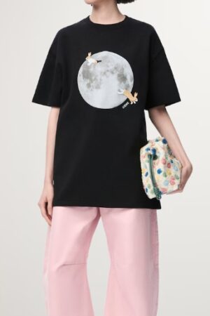 [로에베] 후지타 래빗 문 티셔츠