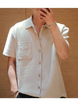 [루이비통] 모노그램 엠보싱 반팔 니트 셔츠