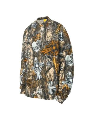 [크롬하츠] 나이키 x 녹타 x 크롬하츠 멀티컬러 크루넥 스웨트셔츠