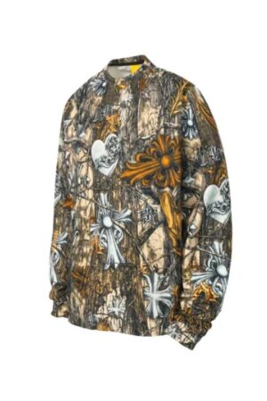 [크롬하츠] 나이키 x 녹타 x 크롬하츠 멀티컬러 크루넥 스웨트셔츠