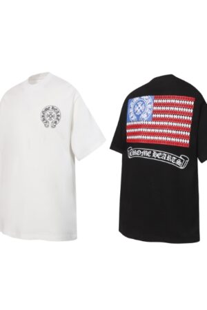 [크롬하츠] 아메리칸 플래그 티셔츠 ( 2 COLORS)