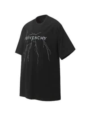 [지방시] 로고 프린트 면 티셔츠