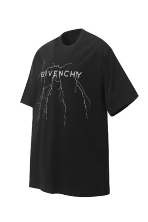 [지방시] 로고 프린트 면 티셔츠