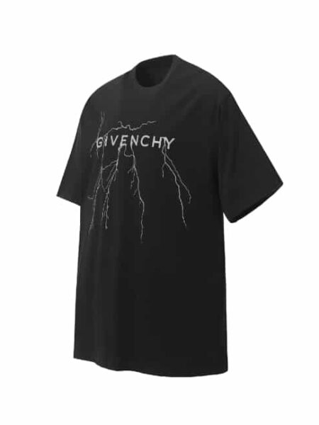 [지방시] 로고 프린트 면 티셔츠