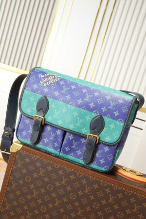 [루이비통] 사첼 메신저 모노그램 헤리티지 백 M15187