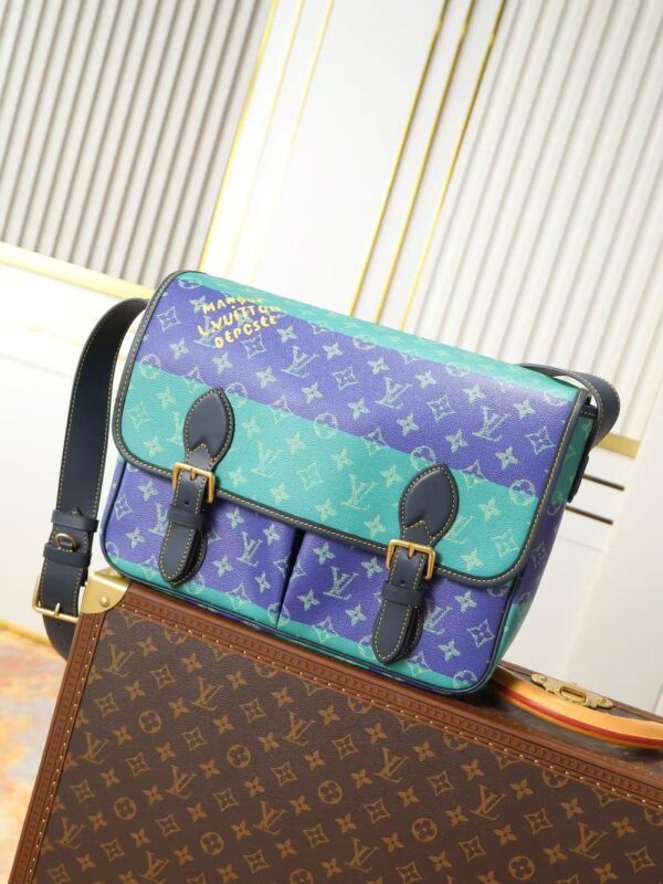 [루이비통] 사첼 메신저 모노그램 헤리티지 백 M15187