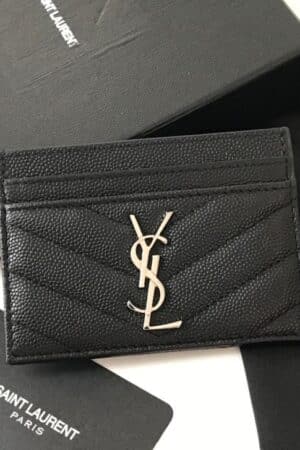 [생로랑] 마틀라세 모노그램 카드 지갑 423291 (15 COLORS)