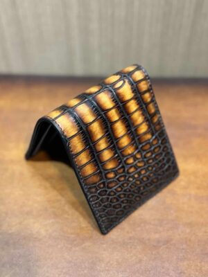 [벨루티]  EBÈNE 반지갑 악어가죽 (2 COLORS)