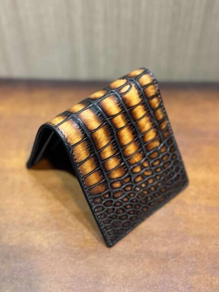 [벨루티]  EBÈNE 반지갑 악어가죽 (2 COLORS)