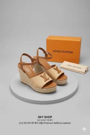 [루이비통] 런웨이 컬렉션 플랫폼 샌들