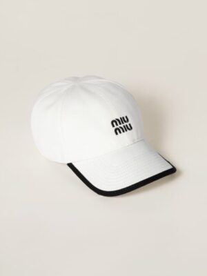 [미우미우] 코튼 베이스볼 캡 5HC369 (3 COLORS)