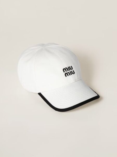 [미우미우] 코튼 베이스볼 캡 5HC369 (3 COLORS)