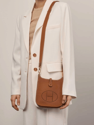 [베트남 출고] 에르메스 에블린 16 브라운 금장