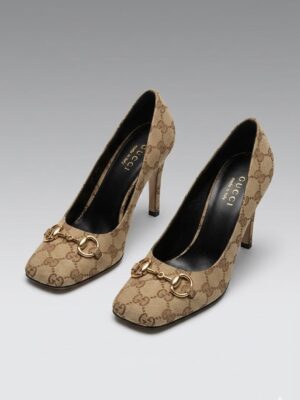 [구찌] 시뇨라(Signora) 미드힐 펌프스