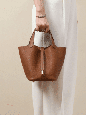 [베트남 출고] 에르메스 피코탄 18 브라운 금장 끌레망스 H056289 CC37