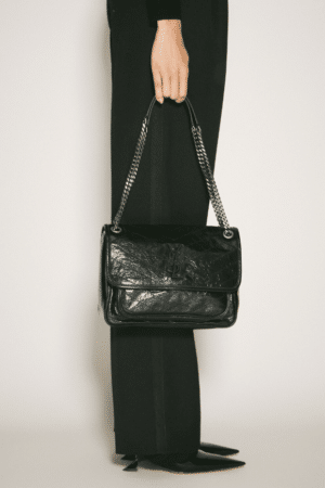 [생로랑] 니키 빈티지 미디엄 숄더백 633158