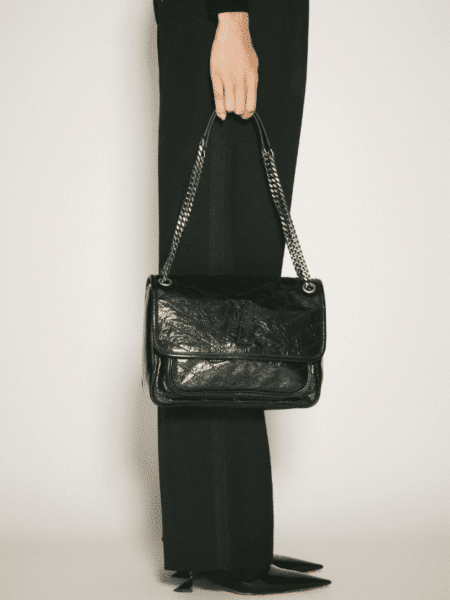 [생로랑] 니키 빈티지 미디엄 숄더백 633158