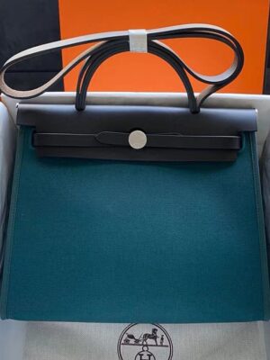 [에르메스] 켈리 kelly Herbag 31cm 1P Colvert+4A CAFE 숄더백