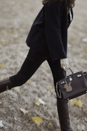 [에르메스] 버킨(Birkin) 25cm-30cm-35cm togo 송아지가죽 핸드백 46 Ebene/3Q Rose Saiura