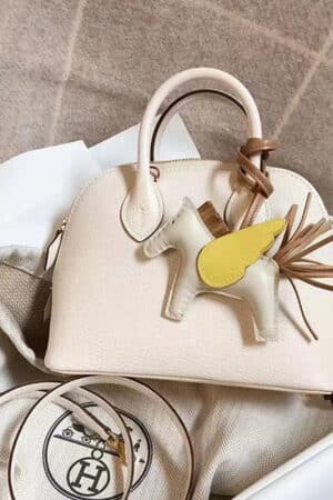 [에르메스] 미니 볼리드 Nata Chevre 산양가죽 숄더백