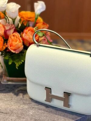 [에르메스] 콘스탄스 24cm 블랙 Epsom송아지가죽 숄더백 은장/금장 (Copy)