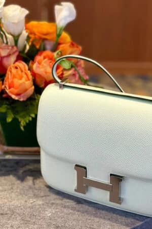 [에르메스] 콘스탄스 24cm 블랙 Epsom송아지가죽 숄더백 은장/금장 (Copy)