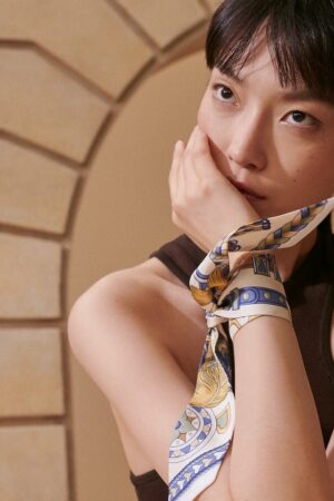 [에르메스] Harnais de Coeur Twilly 스카프(4 colors) H064090S