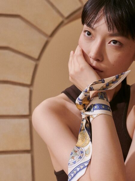 [에르메스] Harnais de Coeur Twilly 스카프(4 colors) H064090S