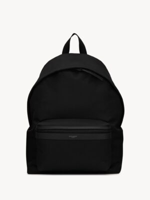 [생로랑] 에코닐-레더 시티 백팩