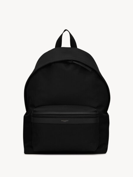 [생로랑] 에코닐-레더 시티 백팩