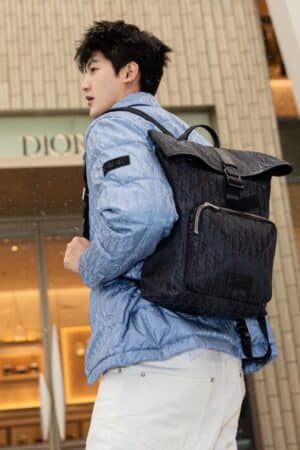 [디올] Dior Trek 롤탑 백팩 1DTBA245DOL